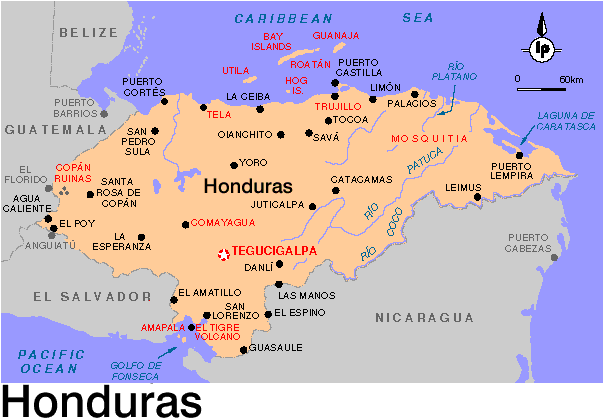departamentos de honduras. Click on the Honduras